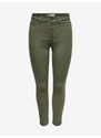 Khaki skinny fit džíny JDY Lara - Dámské