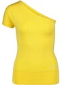 Nordblanc Žluté dámské tričko na jógu SINCERITY