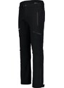 Nordblanc Černé pánské zateplené softshellové kalhoty STERN