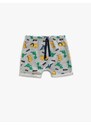 Koton Strapon Dinosaur Print Shorts