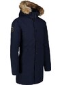 Nordblanc Modrý pánský péřový kabát RELY