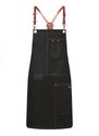 Karlowsky Stylová zástěra Bib Apron Urban X-Style 100% bavlna