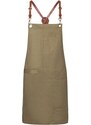 Karlowsky Stylová zástěra Bib Apron Urban X-Style 100% bavlna