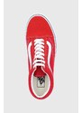 Tenisky Vans Ua Old Skool červená barva, VN0A4BV5JV61-RED