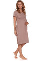 Doctor Nap DN Nightwear 4348 kojicí noční košile Maja Beige