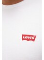 Bavlněné tričko Levi's s potiskem, 79681.0026-Neutrals