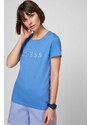 Dámské tričko O1GA05K8HM0 - G7DS modrá - Guess