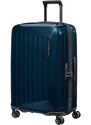 Samsonite Skořepinový cestovní kufr Nuon EXP 79/86 l stříbrná