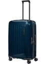 Samsonite Skořepinový cestovní kufr Nuon EXP 79/86 l stříbrná