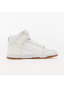 Nike W Dunk High White/ Sail-Gum Med Brown