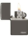 Zippo Black Ice Logo 150ZL