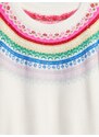 GAP Dětský svetr s barevným vzorem - Holky