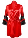 DKaren Housecoat Beatrice Red