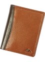 Pánská kožená peněženka EL FORREST 511-21 RFID hnědá