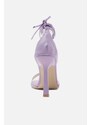 Trendyol Lilac Women's Flat-Toe Classic Heeled Shoes