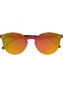 Sunmania Oranžové zrcadlové sluneční brýle "Rainbow"