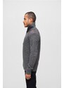 Pánský pulovr polozip // Brandit Alpin Pullover anthracite