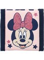 Vadobag Dětská / dívčí peněženka Disney - Minnie Mouse s třpytivou mašlí