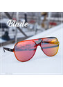 Brýle Verdster Blade C38013 červené REVO