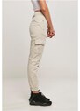 URBAN CLASSICS Ladies High Waist Cargo Comfort Jogging Pants - softseagrass