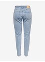 Světle modré dámské straight fit džíny ONLY Emily - Dámské