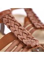 Dámské sandály RIEKER 60809-24 hnědá
