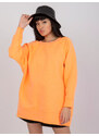 Fashionhunters Dámská oranžová mikina značky Manacor