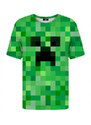 Mr. GUGU & Miss GO Unisex's Pixel Creeper T-Shirt Tsh2357