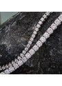 Tiami Tenisový náramek z bílého zlata s diamanty Brilliant (2,71 ct)