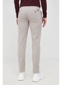 Kalhoty Marc O'Polo pánské, šedá barva, jednoduché