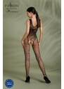 Passion Černé bodystockings ECO BS003