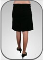 HELLTCHA Dámská černá sukně 026