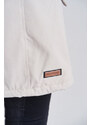 Dámská zimní bunda s kapucí a kožíškem Cristal Navahoo - TERRACOTE