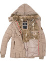 Dámská zimní bunda s kapucí NEKOO Marikoo - GREY