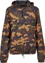 UC Ladies Dámská bunda Camo Pull Over Woodcamo