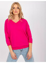 BASIC FEEL GOOD FUCHSIOVÁ BASIC HALENKA OLIVIA --FUCHSIA PINK Tmavě růžová