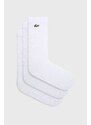 Ponožky Lacoste pánské, bílá barva, RA4182-8VM