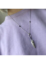 Olivie Stříbrný náhrdelník PÍRKO SPINEL 5212