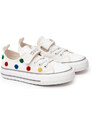 BIG STAR SHOES Children's Sneakers With Velcro BIG STAR JJ374053 White