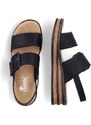 Dámské sandály RIEKER 62950-00 černá