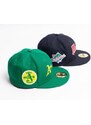 Kšiltovka New Era 59FIFTY 1972 World Series Oakland Athletics VS Cincinnati Reds Fitted Kelly Green