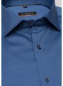 ETERNA Slim Fit pánská strečová košile formální modrá Easy Iron délka rukávu 67 cm
