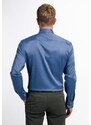 ETERNA Slim Fit pánská strečová košile formální modrá Easy Iron délka rukávu 67 cm