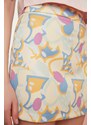 Trendyol Yellow Mini Skirt