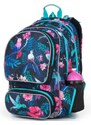 Školní batoh s pláštěnkou TOPGAL ALLY 22007 s kolibříky