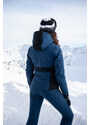 Nordblanc Modrá dámská softshellová lyžařská bunda GRACEFUL