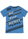 Chlapecké tričko LEMON BERET BE THE REBEL modré