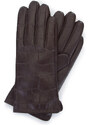 Dámské rukavice Wittchen, hnědá, přírodní kůže