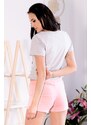 LivCo Corsetti Fashion Russet Foxy pyžamo šedo-růžové