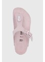 Dětské žabky Birkenstock fialová barva